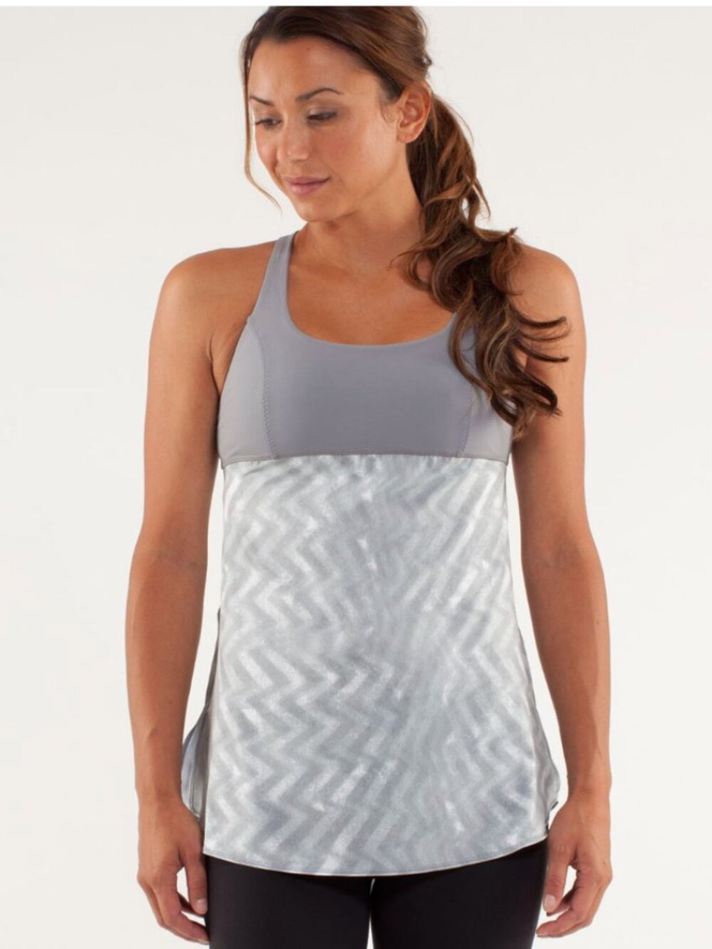 Lululemon Venus Tank in Blazer Fossil - Size 6